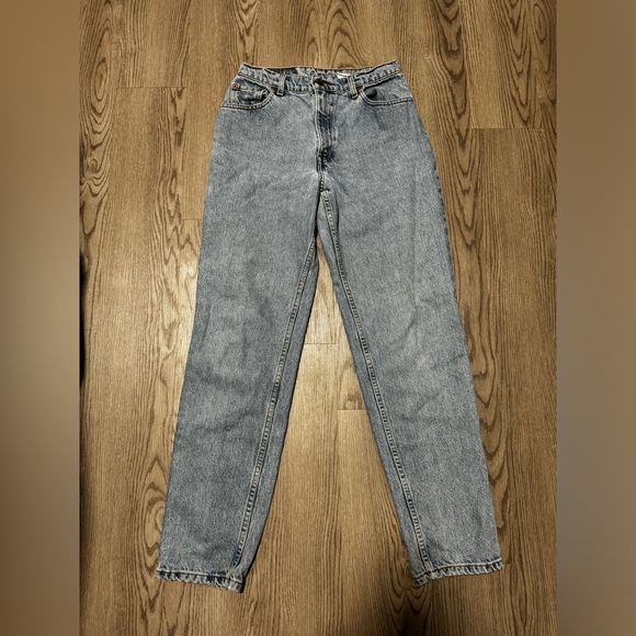 Vintage 1998 550 Levi’s Relaxed Fit Tapered size 8 Regular Leg Men’s Denim Jeans - Picture 1 of 8